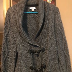 Ann Taylor Loft Gray sweater